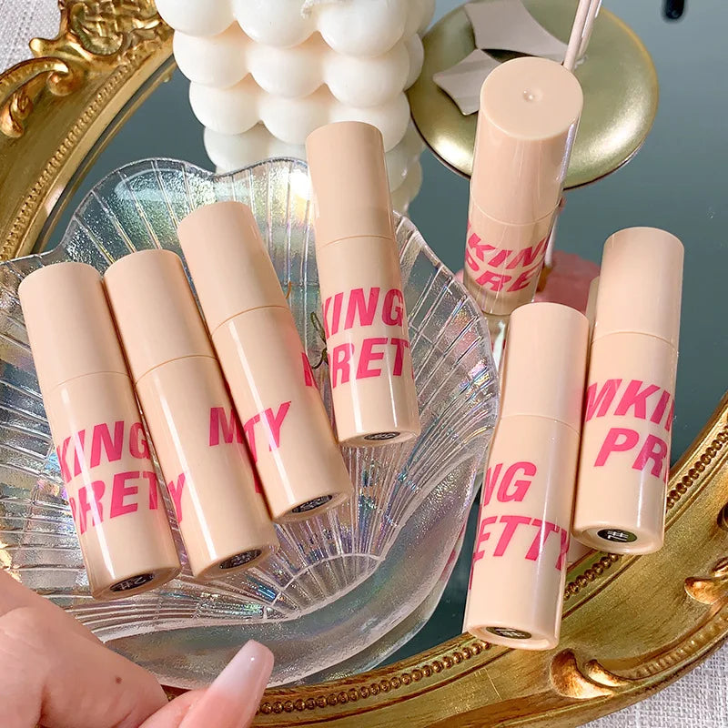 Wholesale Lip Gloss Lip Glaze Mousse Velvet Long-Lasting Lipstick Cream Formula Waterproof Pigment Moisturizing Shinny Lipgloss