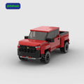 Cheap Creative Red Sport Car Building Block for Girls Mini Moc Assembled Bricks Model Orv Car Building Block Sets