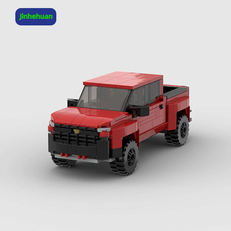 Cheap Creative Red Sport Car Building Block for Girls Mini Moc Assembled Bricks Model Orv Car Building Block Sets