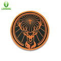 Wholesale Woven Label Custom logo Clothes Patches for Clothing Parches Para Ropa Iron on Badges Woven Patch Design Customize