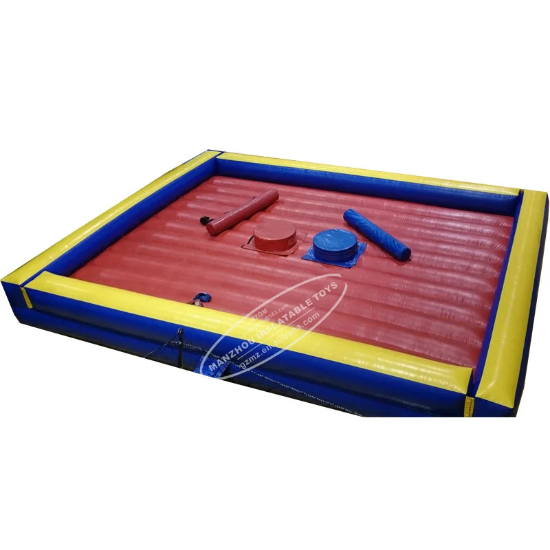 Outdoor Gladiator Joust Inflatable Castle for Sale Fun Interactive Inflatable Games