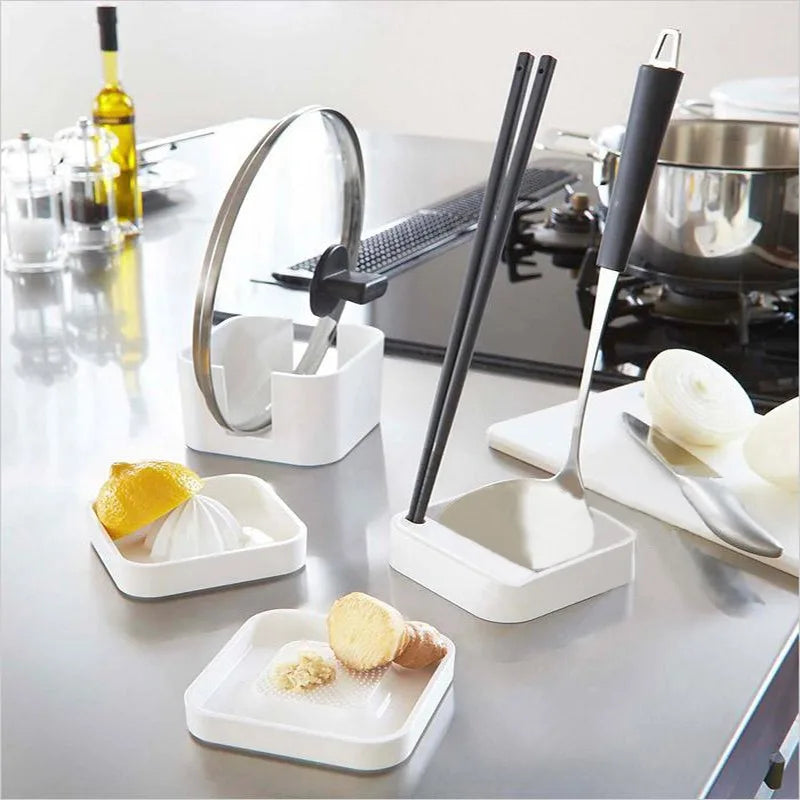 Creative Kitchen Multi-Functional Cooking Box Storage Set Small Metal Spoon Press Chopsticks Organization Drawer Household Use