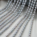 Wholesale 7mm Natural Freshwater Loose Pearls True Multi-hemp Irradiated Rice Beads for DIY Jewelry