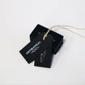 Luxury Recycled Coated Paper Eco-Friendly Embossed Custom Printed Hang Tags for Clothing Bags Shoes Jewelry Custom Logo Silk