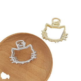 Wholesale Custom 4.5cm Metal Claw Barrettes with Shell Elements Fashion Korean Simple Hair Accessories for Women