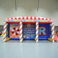 Factory Custom Commercial Outdoor Shooting Game Competitive Games Inflatable Carnival Game 3 in 1