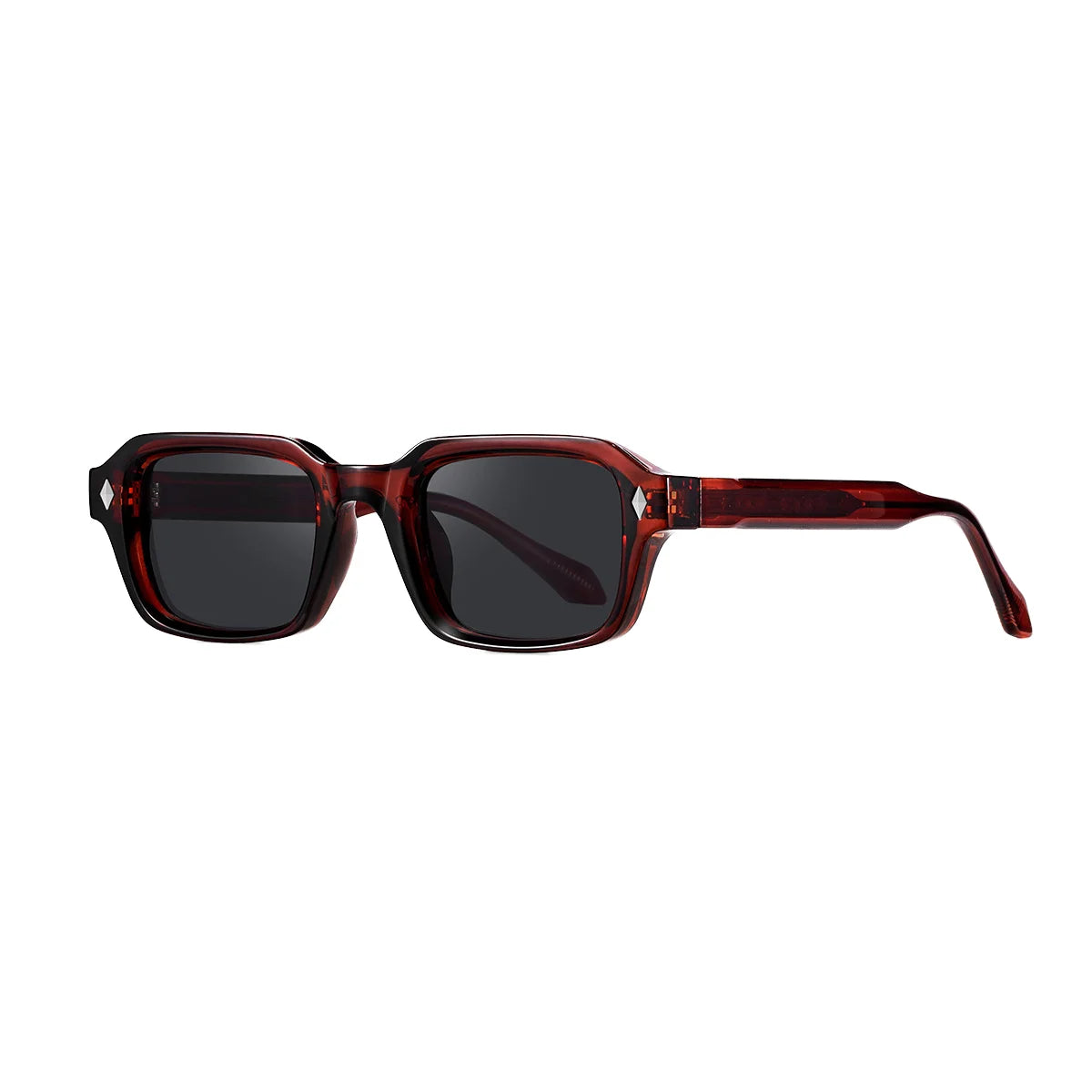 SZ8106 Trendy Small Square UV400 Glasses Customize Logo Retro Unisex Sunglasses CP Metal Core Eyewear