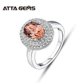 Classical Style Diaspore Zultanite Gemstone Rings Solid 925 Sterling Silver Sultanite Rings for Women Engagement Wedding
