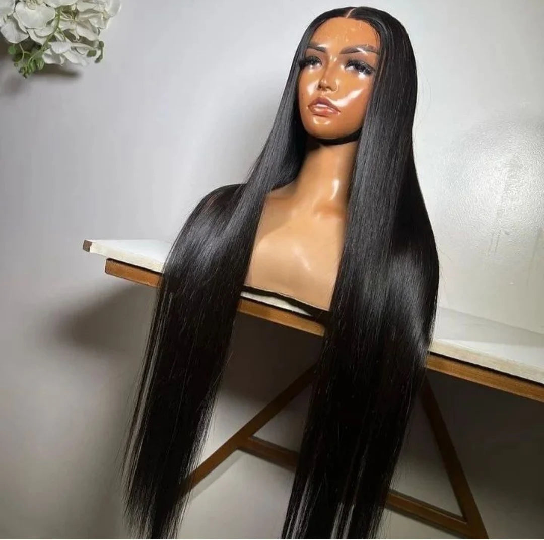 13x6 Straight Indian Hair Wigs Human Hair Glueless Full hd Transparent Lace Front Wigs Bone Straight Remy Hair hd Lace Wig