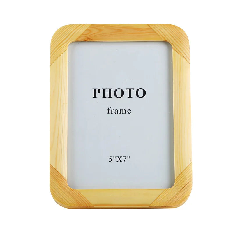 Creative DIY Three-dimensional Picture Frame Wooden Picture Frame for Tabletop Decoration