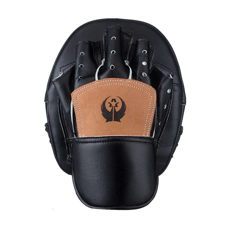 New Style Custom Professional Training Adjustable MMA Muay Thai Kickboxing Curved Focus Boxing Mitts Pads Hand Grips Lightweight