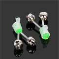 W014 Fishing Bell Accessories Bell Alarm Fishing Bite Alarms Fishing Rod Stalk Bells Clamp Tip ABS Green