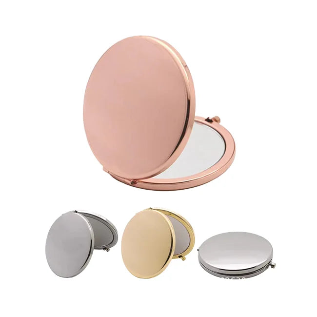 Top Seller Pocket Handheld Makeup Mirror Metal Material