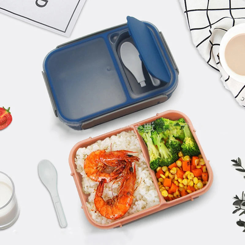 Factory Direct Sales Lunch Boxes for School Kids Reutilizable Caja De Almuerzo Reusable Plastic Lunch Box Sets