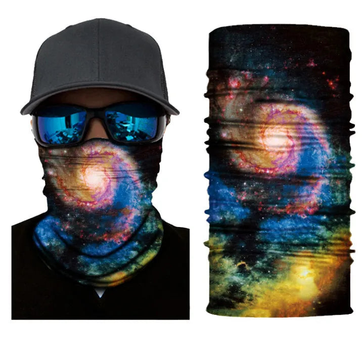 Multifunctional Custom Printed Polyester Seamless Neck Gaiter Tube Bandana Headwear Neck Warmer Tube Bandanas
