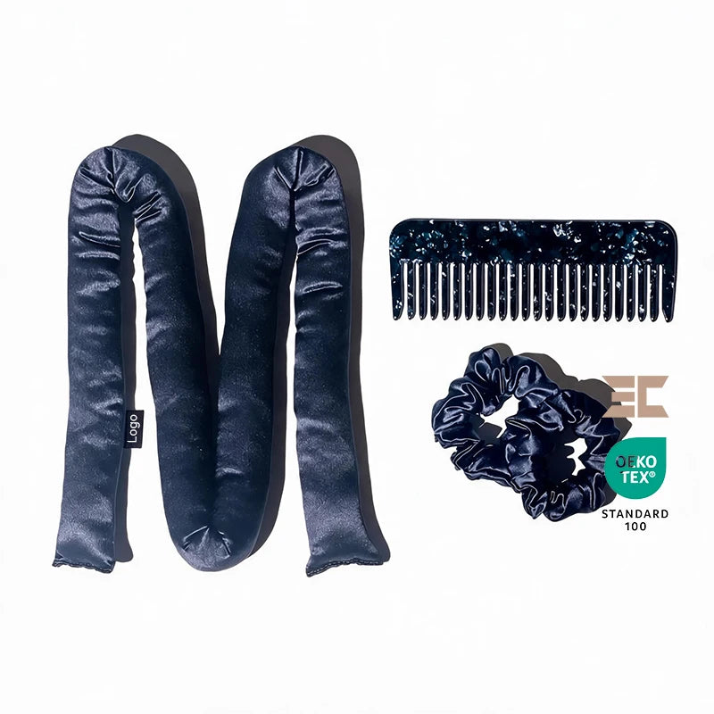 Wholesale New Designed Heatless Hair Curls Soft Magic Hair Curling Rollers Silk No Heat Hair Curleret MegaBDM