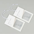 Factory Direct Sale Low MOQ Custom Logo Recyclable Luxury with String Labels High-End Paper Hang Tag for Garment