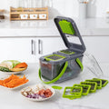 2024 Hot 22 in 1 Multi-functional Vegetable Cutter Safe Mandolin Slicer Vegetable Chopper Fries Cutter
