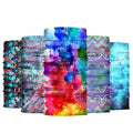 Custom Print Design Colorful Cycling Fishing Sport Polyester Neck Tube Gaiter Scarf Face Cover Mask Bandana Seamless