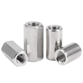 Manufacturers DIN6334 M3-M24 Stainless Steel 304 Roundness Coupling Long Hex Nut