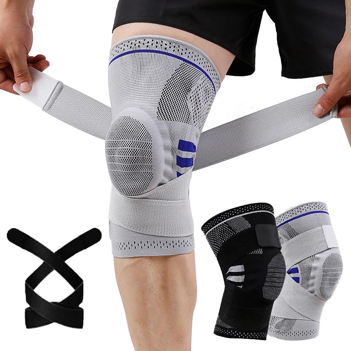 New Arrival Flexible Knee Sleeve Compression Knee Pads for Joint Pain and Arthritis Relief