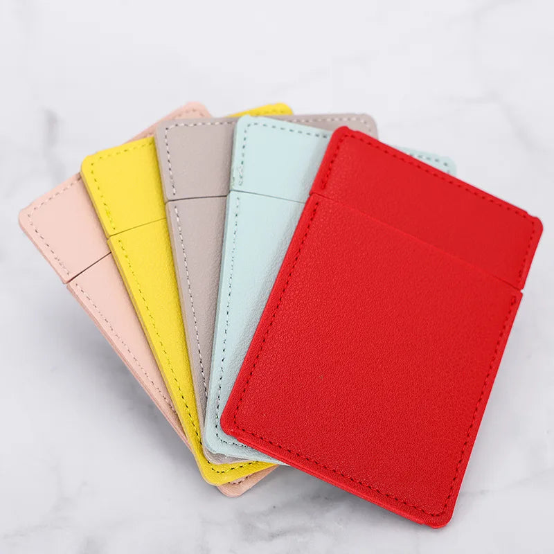 Unbreakable Stainless Steel Cosmetic Mirror Small Rectangular Tiny PU Frame Handheld Pocket Mirror for Purse Handbag Travel
