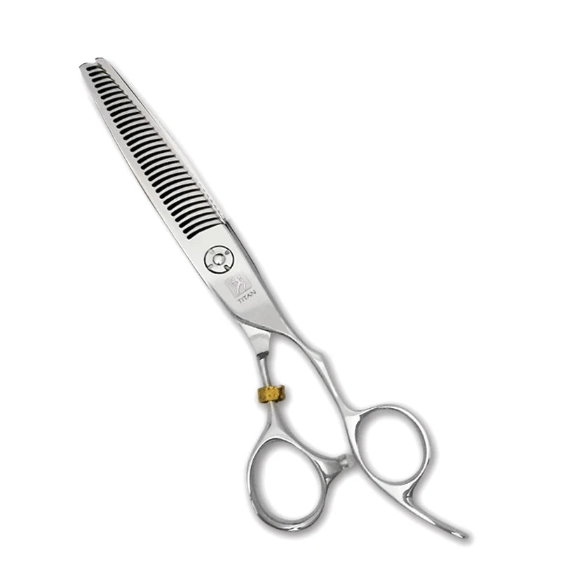 TITAN Professional Hairdressing Scissors Salon Barber Hair Thinning Scissors Japanese 440C Thinning Scissors