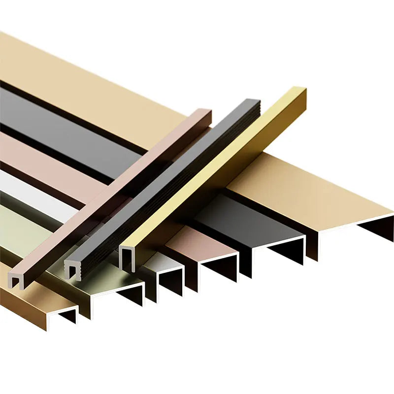 U Shape Channel Tile Trim Design for Dining Wall and Ceilings Stainless Steel U Tile Trim Corners