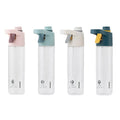Botella De Agua Para Bicicleta 600Ml Leak Proof Eco-Friendly Plastic Sports Mist Spray Water Bottle with Lid for Gym & Camping