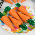 Hot Selling DIY Easter Festive Party Decorations New Arrival Straw Foam Carrot Ornaments Factory Price with Security Advantages MegaBDM