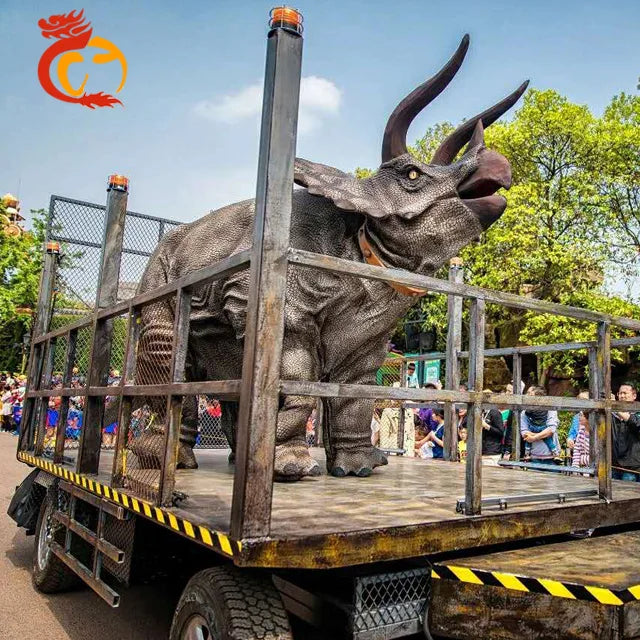 Jurassic Dinosaur Park Dinosaur Costume for Around Truck Show MegaBDM