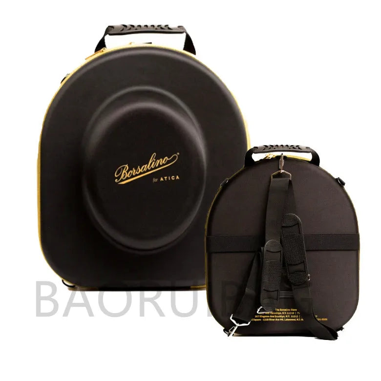 Custom Hard EVA Waterproof Shock Proof Hat Travel Case Flight Case Backpack Storage Box for Baseball Cap Fisherman Bucket Hat