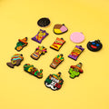 Personalized Custom PVC Mexican Food Keychain with Kawaii Tacos & Nachos for Keycap Keychain & Promotional Events