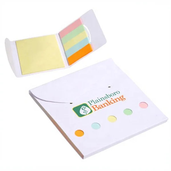 Spiral Sticky Note With Clip
