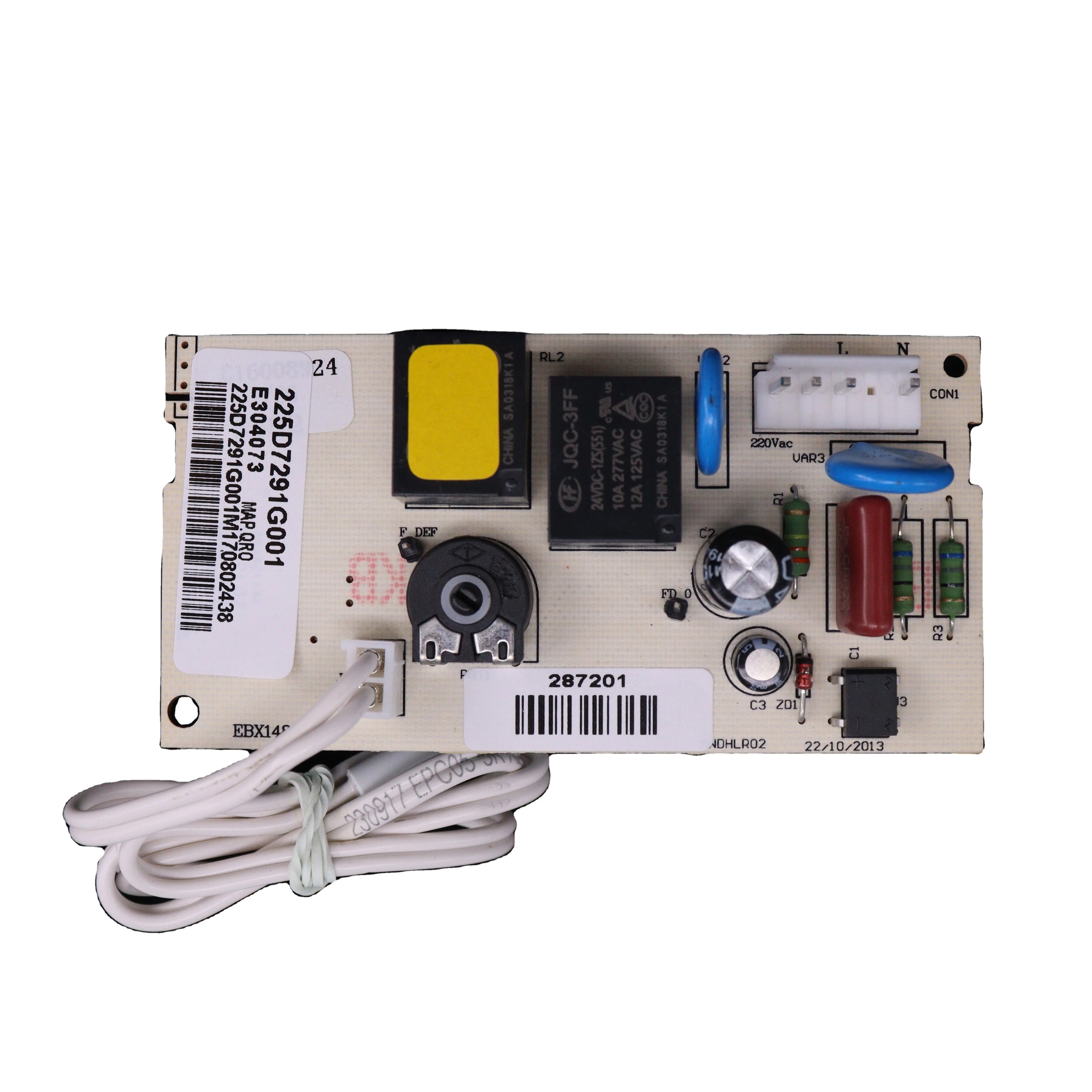 Original Refrigerator Replacement Spare Parts MAGE Electronic PCB Control Board 225D7291G001