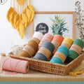 Factory Wholesale 3mm Colorful Single Macrame Cord Strand Cotton Cord