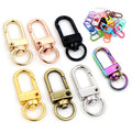 10pcs Lanyard Swivel Snap Hooks Lobster Claw Clasps for Backpack Keychains DIY Jewelry Making Accessories Findings