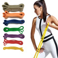 NQ SPORTS Pull up Workout Fitness Gym Exercise Custom 2080cm Resistance Fitness Band Loop Elastic Stretch Assist Band Set