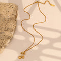 Dreamidea Stainless Steel Gold-Plated Cherry Pendant Necklace DIY Pendant Necklace Custom Necklace Choker MegaBDM
