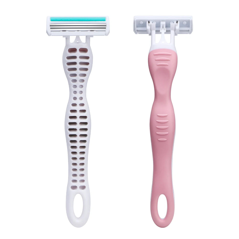 Disposable Razor Lubrication 3 Blade High Quality ABS Plastic Handle Shaving Razor Cartridge razor