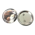 Supplier Printed Custom Logo Blank Tin Badge Pin Button Sublimation Tin Button Badge Lapel Pin