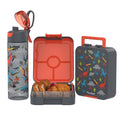 Cute Cartoon Kids Bpa Free Silicone School Unch Box and Water Bottle Set