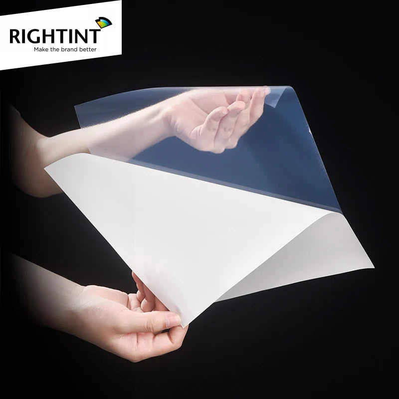 Whole Sale Self Adhesive Inkjet Film Vinyl Sheet Waterproof Transparent Printing Sticker Paper