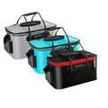 Portable 35cm 40cm 45cm 50cm Folding Live Fish Bag Multiply Function Fishing Bucket