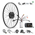 Bafang 500W 48V Front Hub Motor Kit LCD Display 20" 26" 27.5" 700C" Options Ebike Conversion Kit Downtube Electric Bicycle