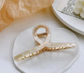 Wholesale Factory Environmental protection 11.5cm Large Acetic Acid Cross Shape Female Simple Temperament Hair Claw