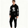 Unisex Two Piece Set Hoodie Sweater Joggers Sweatpants Dropshipping Men Women Kids