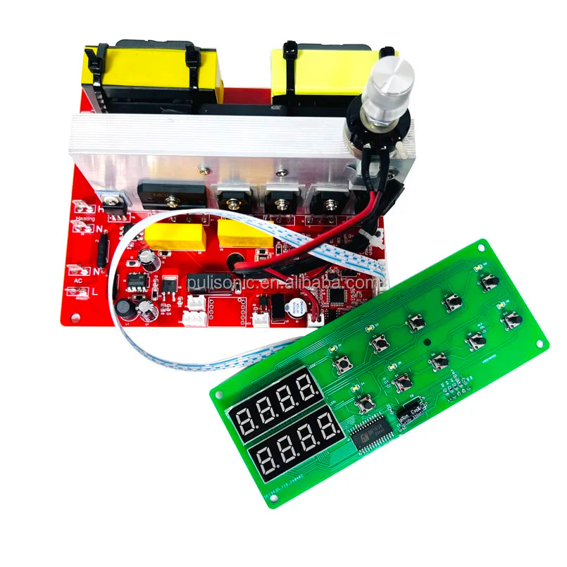 Digital Ultrasonic Cleaner Generator Motherboard 600W 28KHZ-40KHZ Ultrasonic Generator Pcb Board Motherboard Board