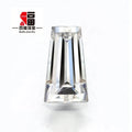 Baifu Jewelry Top Quality Loose White Tapered baguette Moissanite