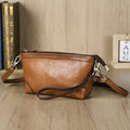 Contact's Genuine Leather RFID Clutch Handbag Purse for Women Convertible Multi-Compartment Wristlet Pouch Small Crossbody Bag MegaBDM